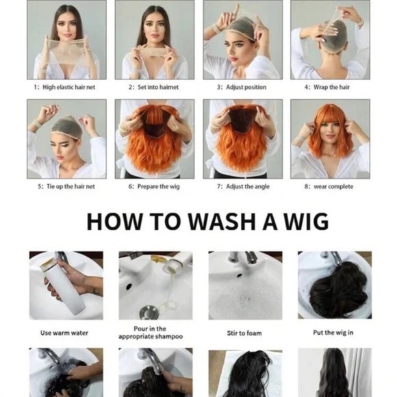 Long Rooted Blonde Wig – Layers, Curtain Front, Natural Balayage Blend - Picture 7 of 7